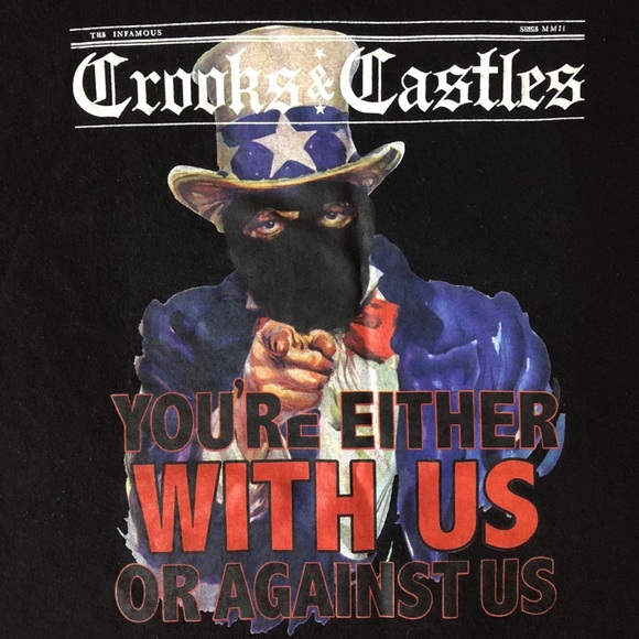 Crooks & Castles tee - Picture 2 of 2